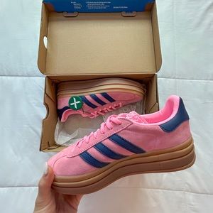 Adidas Gazelle Bold (Pink Glow) Shoes